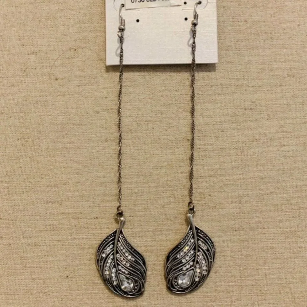 Alexia Crawford • Nordstrom | Earrings | Feather Chandelier Earrings | Festival